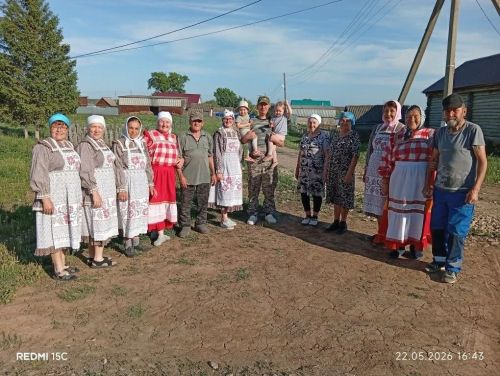 В селе Чистопольского района прошёл праздник «Уяв»