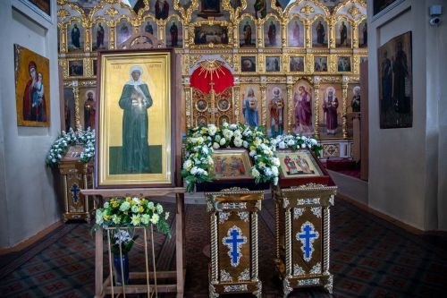 В Чистополе встретили икону блаженной Матроны Московской