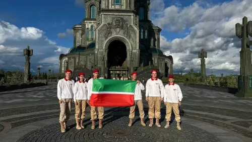 Кадет из Чистополя принял участие во всероссийском форуме «Юнармии»