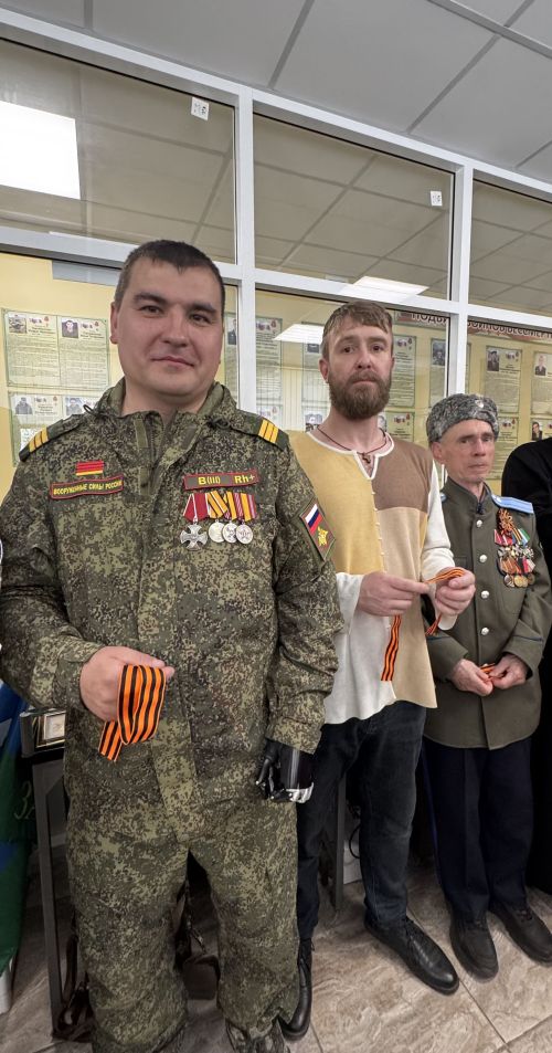В чистопольском музее «Боевой славы» прошла акция «Спасибо деду за Победу»