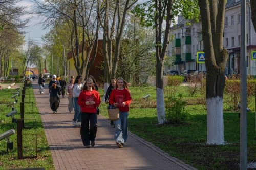 Символ Победы: чистопольская молодёжь раздала 300 георгиевских лент