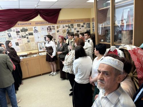 В Чистопольском сельскохозяйственном техникуме открылась экспозиция о героях Великой Отечественной и СВО