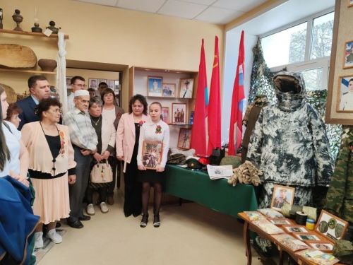 В Чистопольском сельскохозяйственном техникуме открылась экспозиция о героях Великой Отечественной и СВО