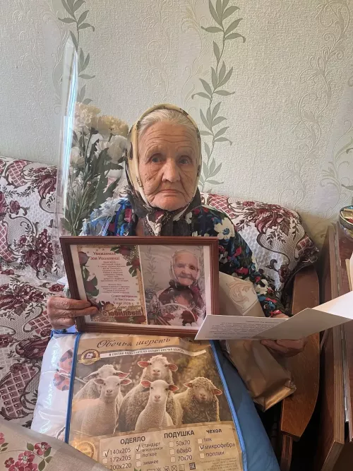 Труженица тыла из Чистополя отмечает юбилей в День Победы