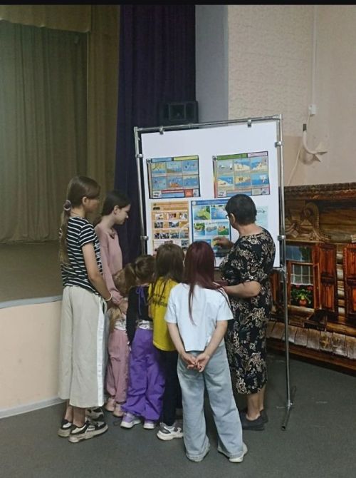 В Четырчинском СДК прошла программа «Лето классное — безопасное» в рамках акции «Безопасное детство»