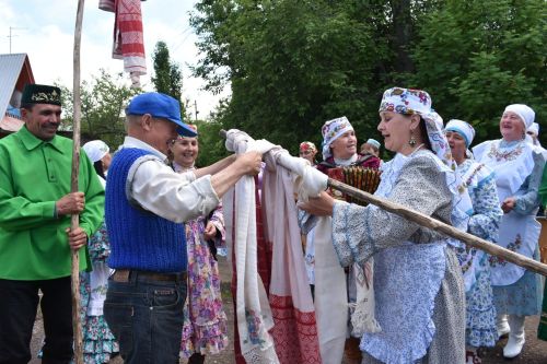 В Чистополе провели сбор полотенец к празднику Сабантуй