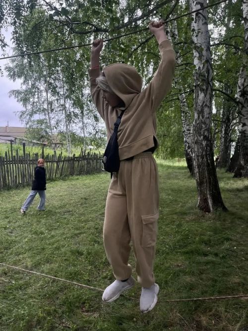 Воспитанники чистопольского «Рубежа» совместили верёвочный курс с Минутой молчания