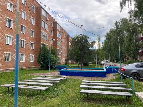 В Чистополе отремонтировали дворовую площадку «Бригантина»