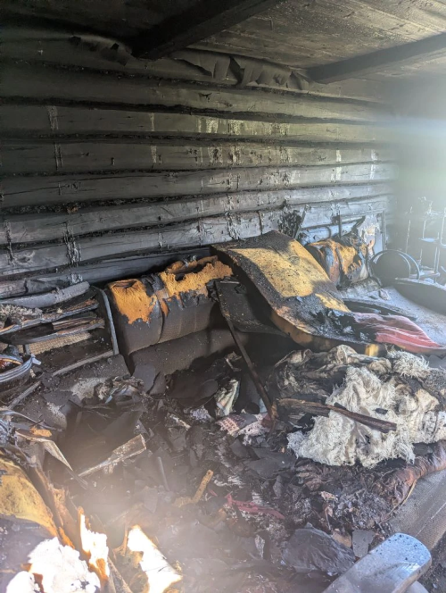 В пожаре в Чистопольском районе пострадала женщина