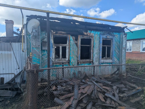 В пожаре в Чистопольском районе пострадала женщина