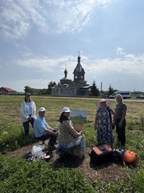 В Чистопольской епархии стартовал республиканский пленэр