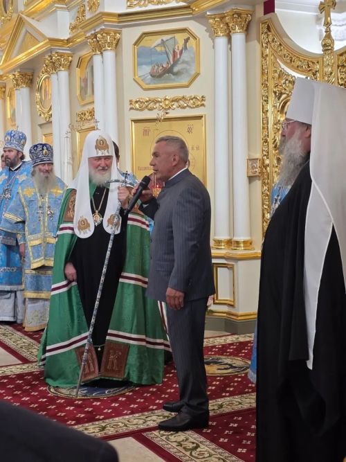 Глава Чистопольского района принял участие в освящении восстановленного храма в день обретения Казанской иконы
