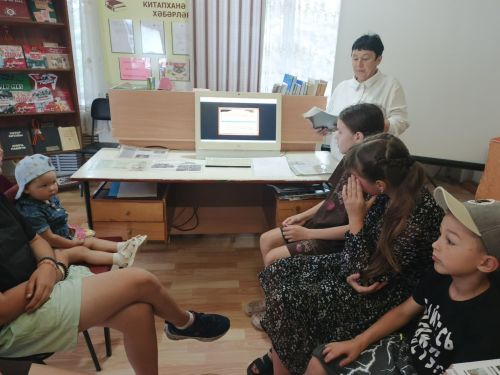 Для юных читателей Татарско-Сарсазской библиотеки провели урок безопасности