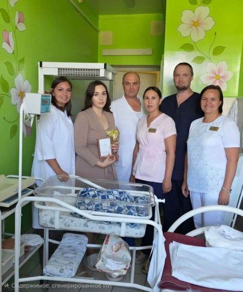 В чистопольском роддоме поздравили молодых мам с Днём семьи, любви и верности