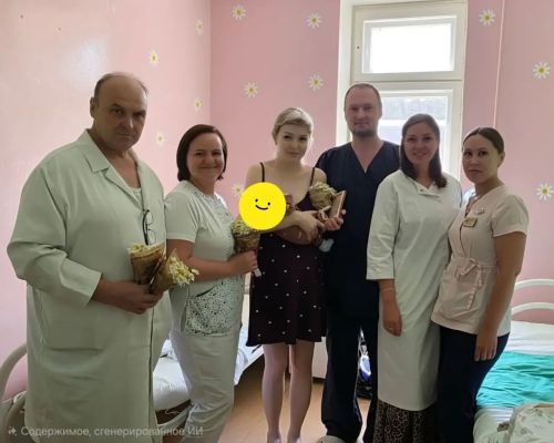 В чистопольском роддоме поздравили молодых мам с Днём семьи, любви и верности