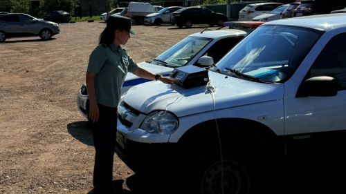 В Чистопольском районе проверили экологичность автотранспорта в рамках акции «Чистый воздух»
