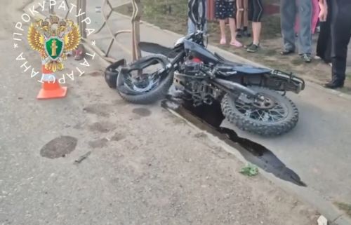 Двое подростков пострадали в ДТП с мотоциклом в Татарстане