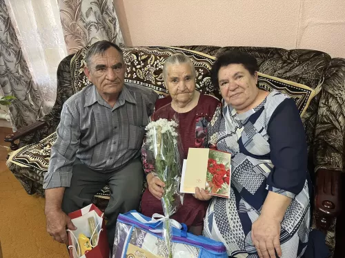 Труженица тыла Мария Бармина из Чистополя отметила 97-летие