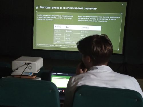 В селе Чистопольского района прошла беседа о диспансеризации и профилактике гипертонии