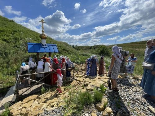 В селе Булдырь состоялся крестный ход в честь пророка Илии