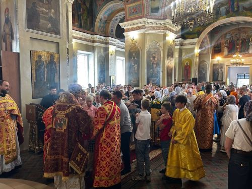 В день памяти пророка Илии владыка Филарет возглавил богослужение в кафедральном соборе Чистополя