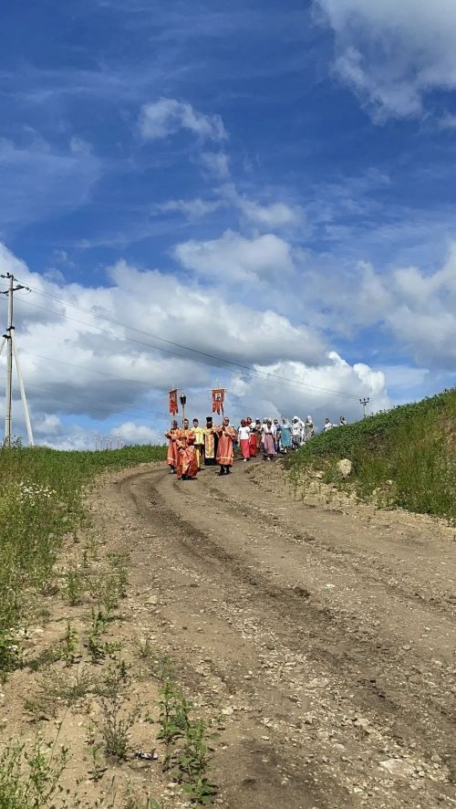 В селе Булдырь состоялся крестный ход в честь пророка Илии