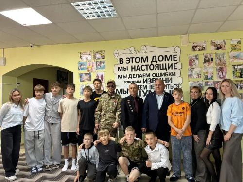Воспитанники Чистопольского детского дома встретились с ветеранами боевых действий