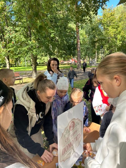 В Скарятинском саду открыли учебный год воскресных школ Чистопольского благочиния