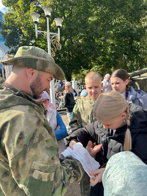 В Скарятинском саду открыли учебный год воскресных школ Чистопольского благочиния