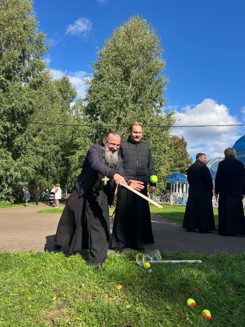 В Скарятинском саду открыли учебный год воскресных школ Чистопольского благочиния