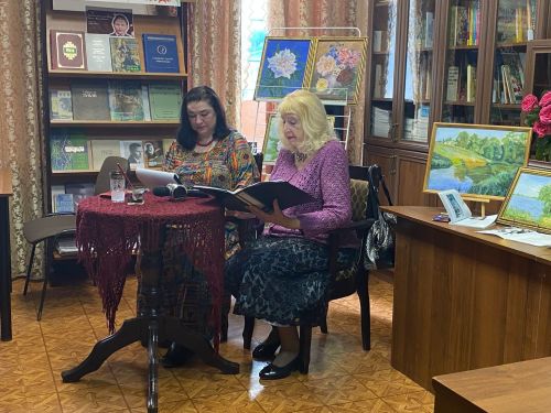 В Центральной библиотеке Чистополя прошел творческий вечер Марины Архангельской