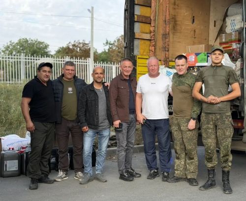 Глава Чистопольского района доставил гуманитарный груз бойцам и в Лисичанск