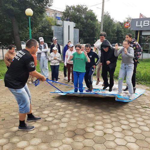 В Чистополе прошёл спортивный квест для ребят с ОВЗ