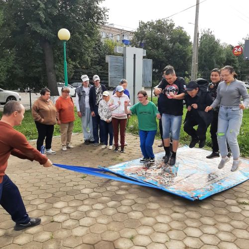 В Чистополе прошёл спортивный квест для ребят с ОВЗ