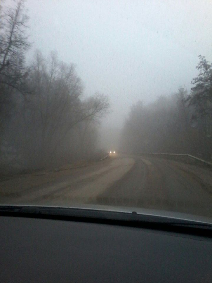 Водители будьте осторожны: в Татарстане ожидается туман!