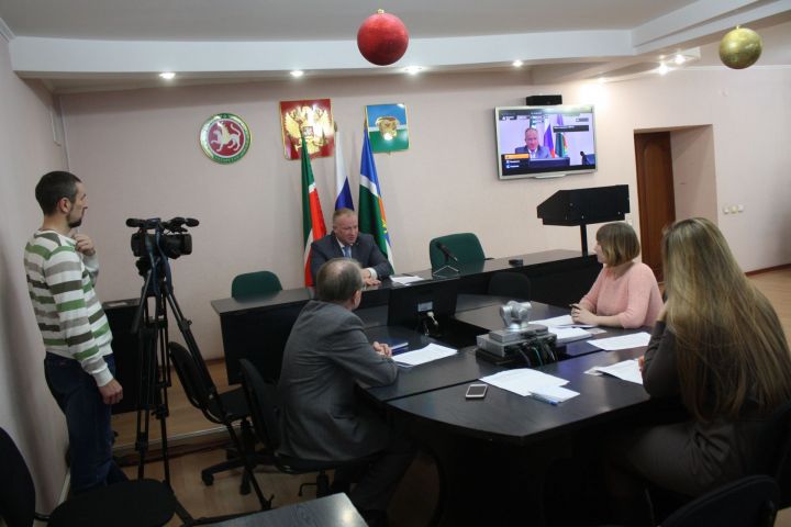 Глава Чистопольского района Дмитрий Иванов ответил на актуальные вопросы журналистов