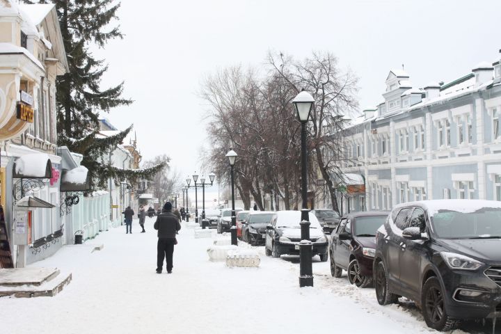 В Татарстане прогнозируется ухудшение погоды. На дорогах снежные заносы