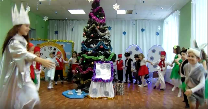 В чистопольских детских садах прошли веселые новогодние представления