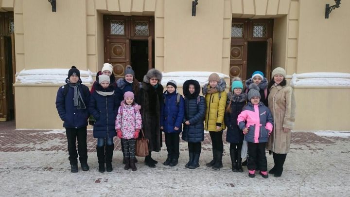 Чистопольские школьники побывали на балете в Казани.