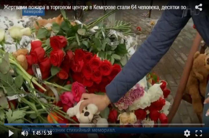 Стало известно, кто запустил слух о «сотнях погибших» на пожаре в Кемерове