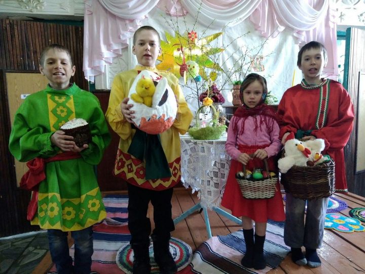 Продолжается Пасхальная неделя. В чистопольском селе детей знакомили с историей праздника
