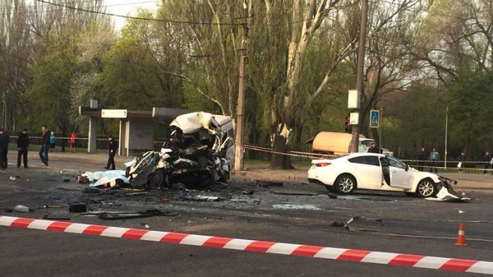 Жертвами страшной аварии в Кривом Роге стали по меньшей мере восемь человек