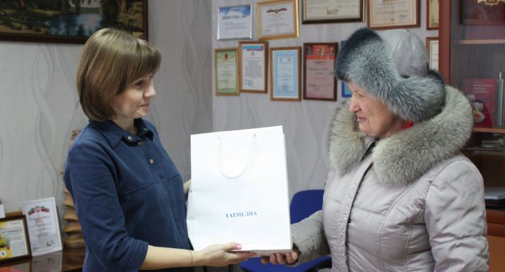 Жительница Чистополя получила приз от &nbsp;АО «Татмедиа»