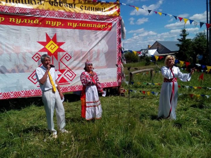 Сабантуй отмечали в чувашском селе Чистопольского района