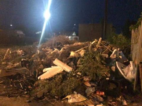 Чистопольцы жалуются на свалки мусора в городе