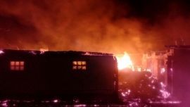 В Чистопольском районе в результате удара молнии чуть не сгорели жилые дома