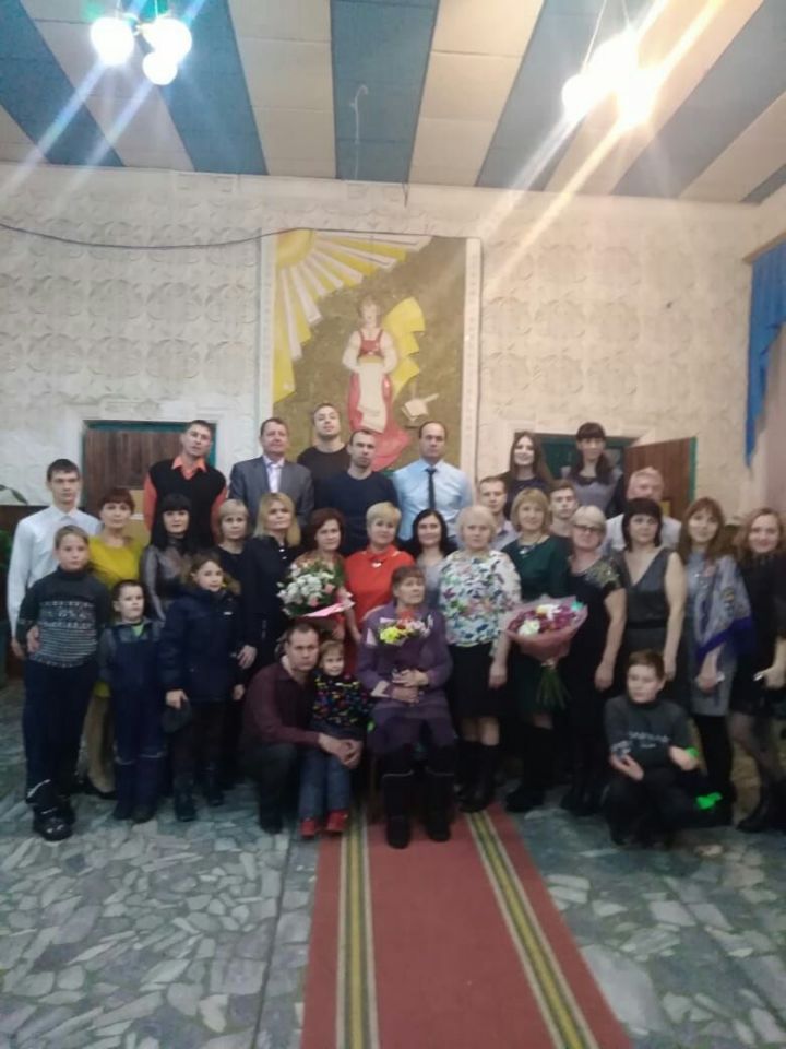 В чистопольском селе поздравляли маму 12 детей