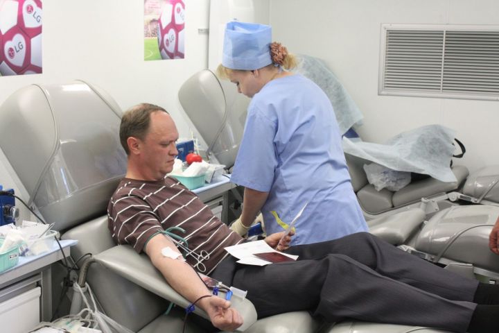 Доноры Чистополя смогут сдать кровь