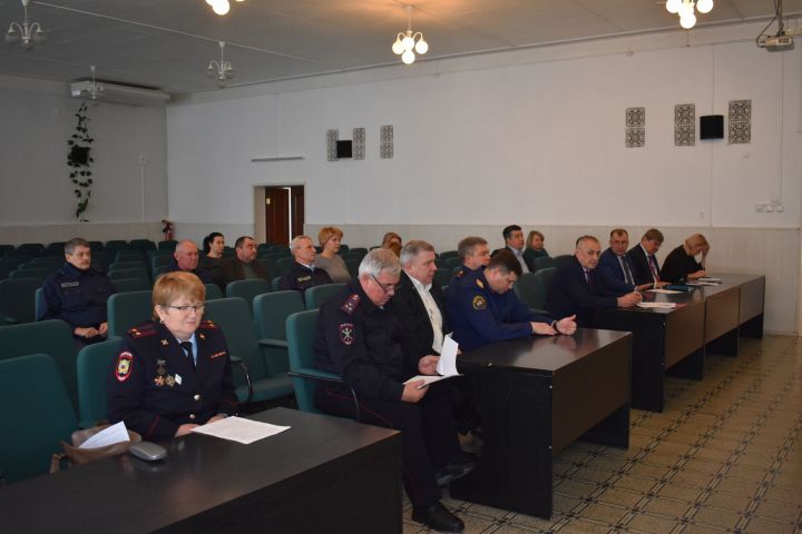 В Чистополе обсудили ситуацию по правонарушениям