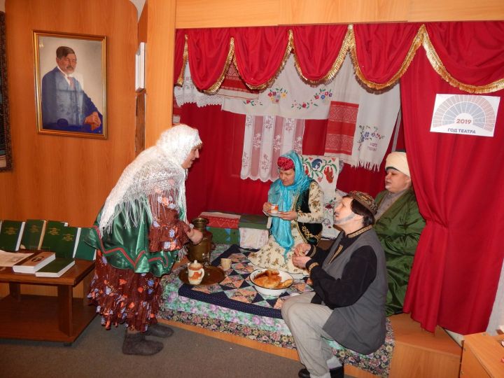 Посвящено Гаязу Исхаки: театральный вечер в чистопольском селе